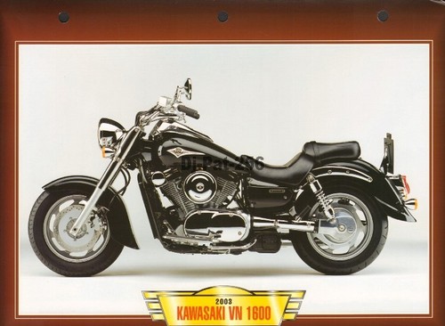 Scheda moto kawasaki 1600 - scheda, moto: